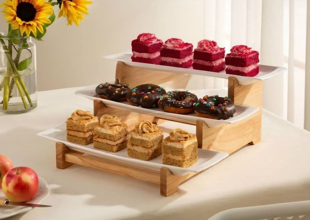 🧁 رولت خوری سه طبقه همه کاره