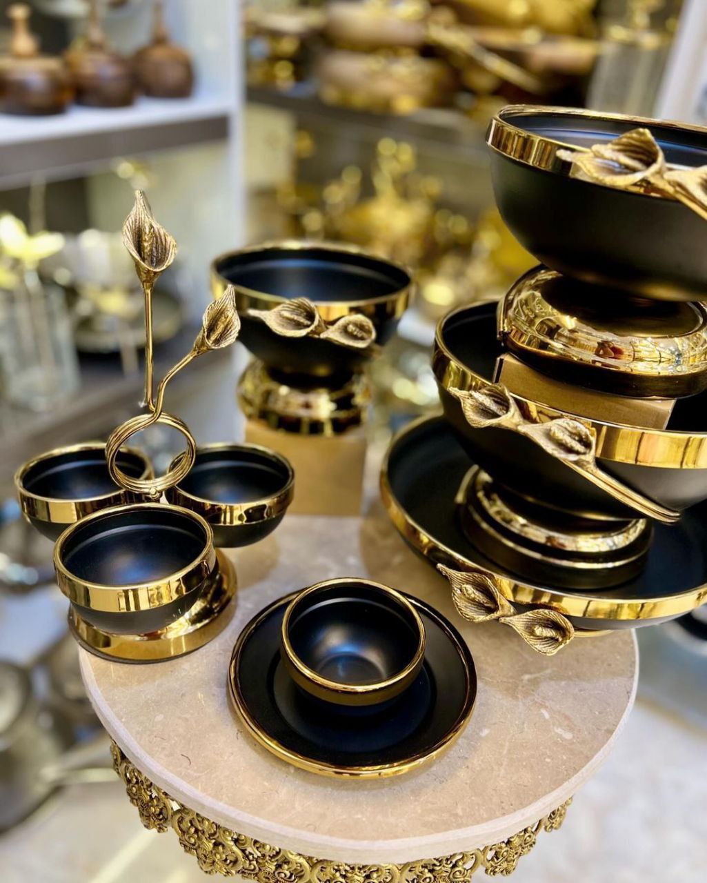 سرویس پذیرایی  لیلیوم فلزی 5 تکه