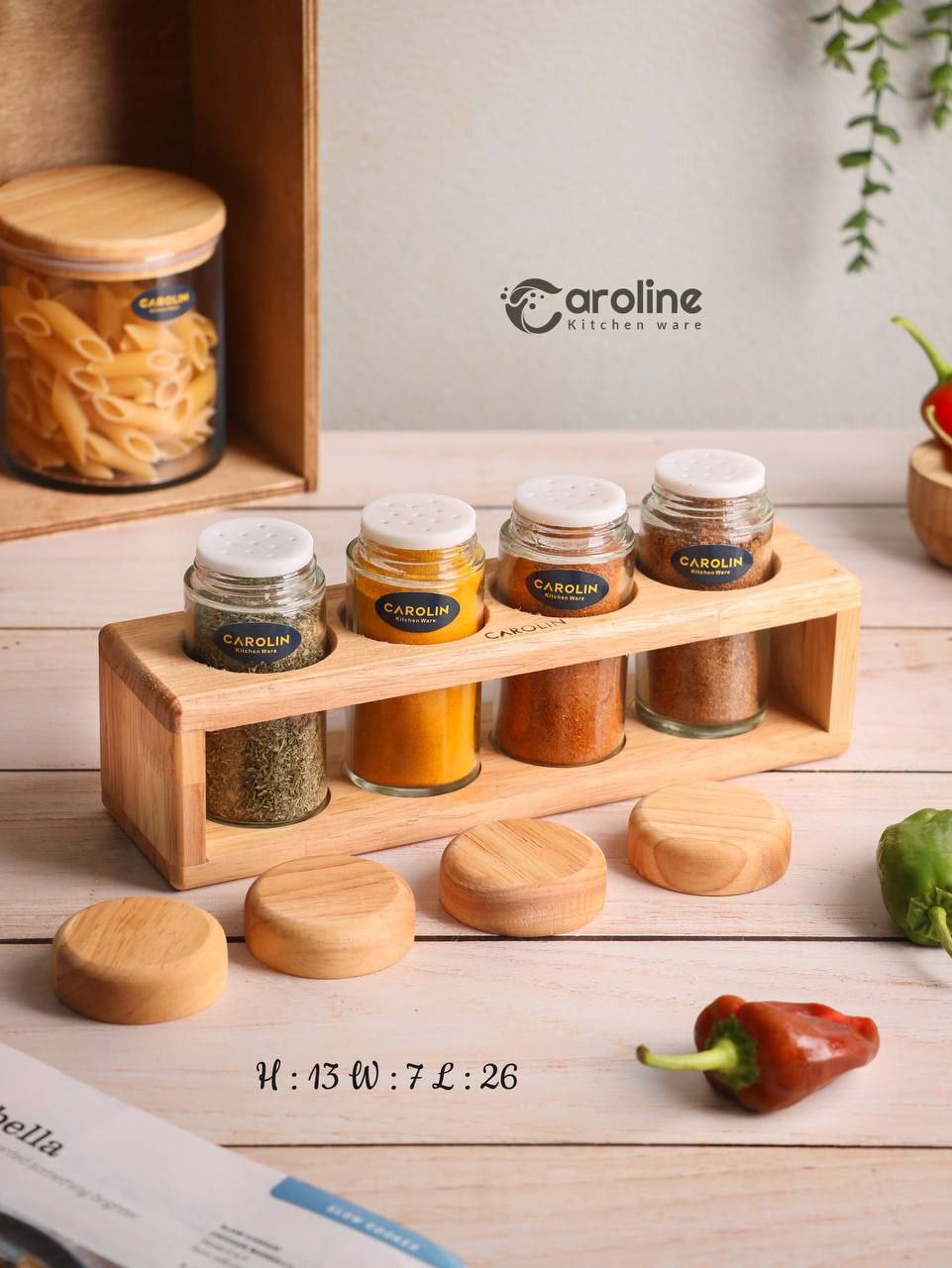 جاادویه قطاری 4 عددی کارولین