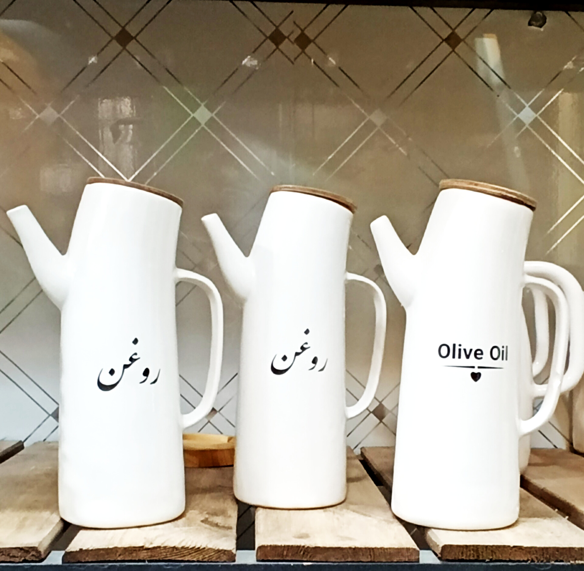 📌روغن ریز سرامیکی سر کج