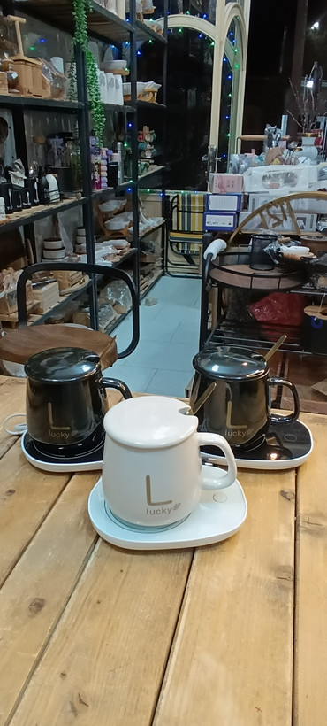 ماگ هیتردار (مشکی و سفید)
